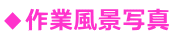 ◆作業風景写真